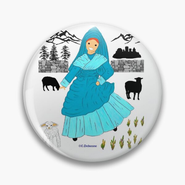 Item preview, Costume of Hautes-Pyrénées, France designed and sold by Catherine Debusne.
