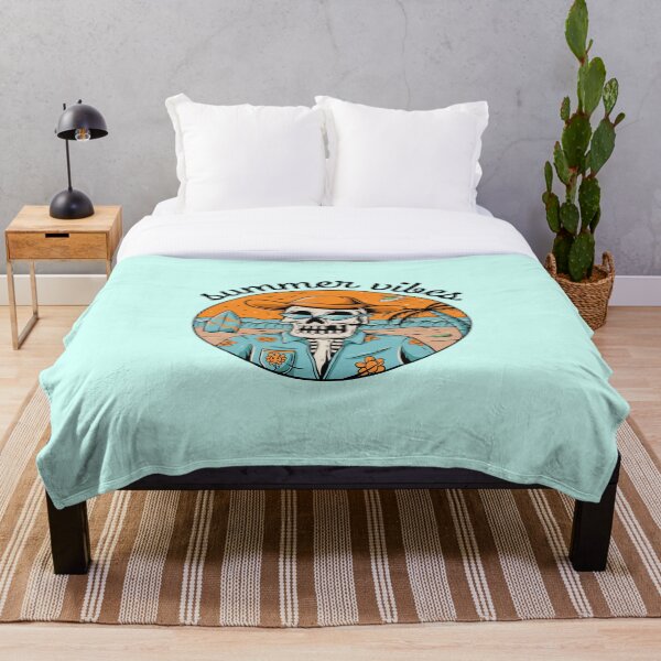 Item preview, SUMMER VIBES SKULL DESIGN designed and sold by Picspot.