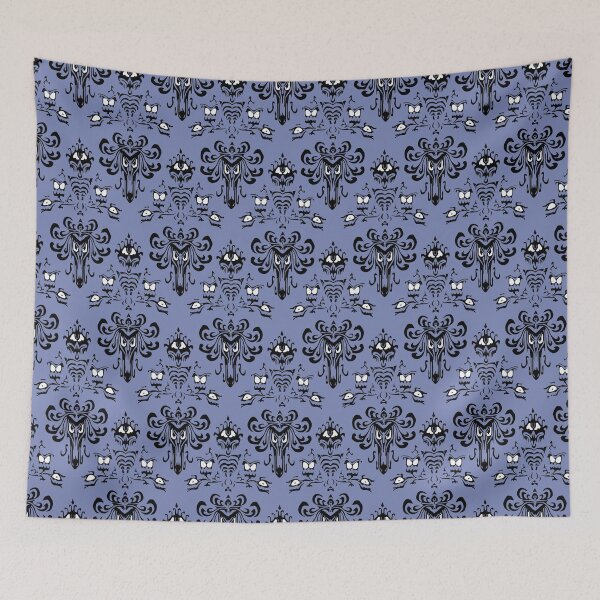 Item preview, Haunted Mansion Wallpaper designed and sold by Rainbows Galore.