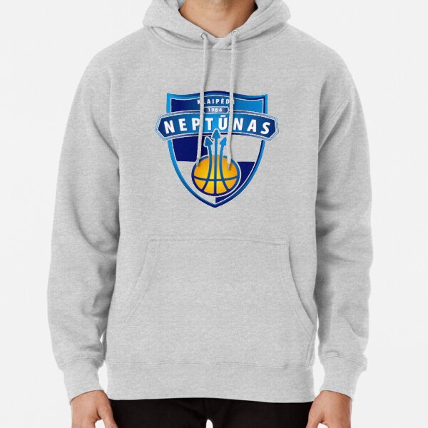 Klaipeda Neptunas Basketball Logo Pullover Hoodie