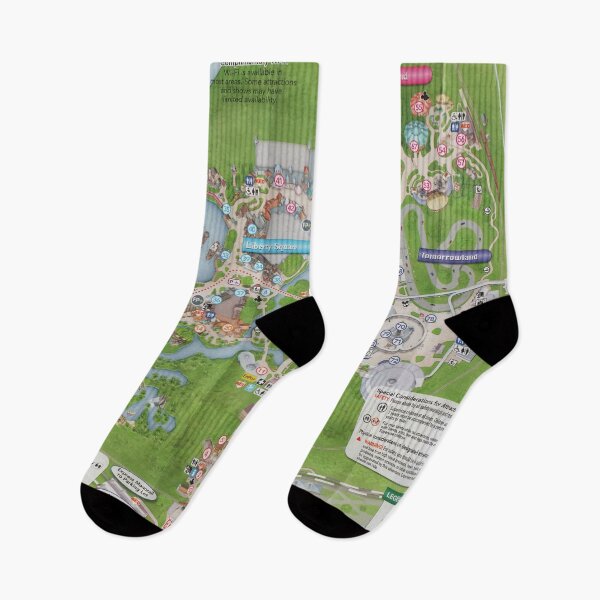 Item preview, Magic Kingdom Map designed and sold by Rainbows Galore.