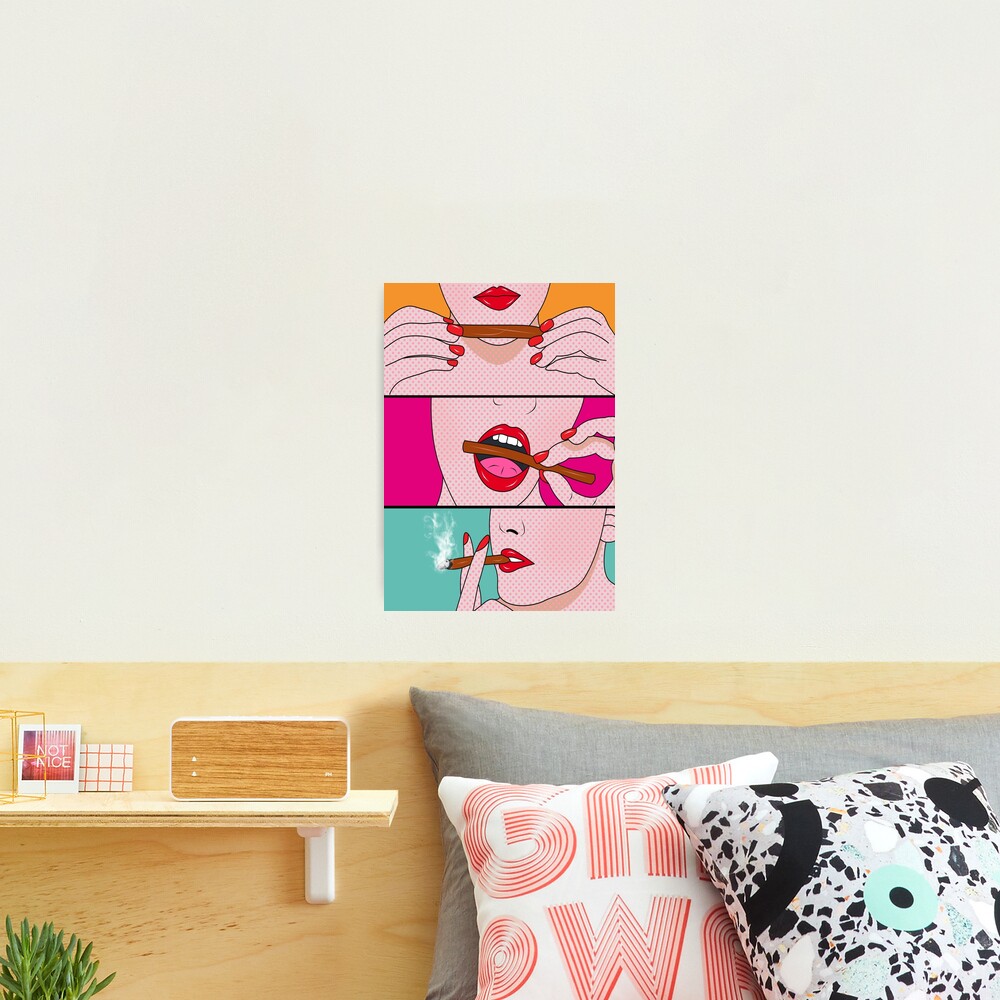 weed lady Photographic Print