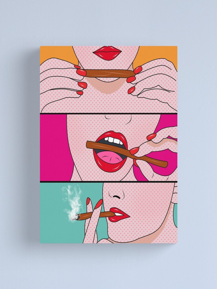 Disover weed lady  | Canvas Print