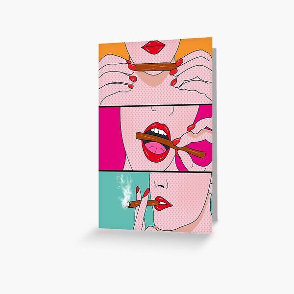 weed lady  Greeting Card