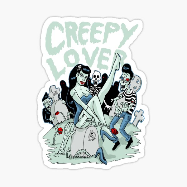 Amant effrayant Sticker