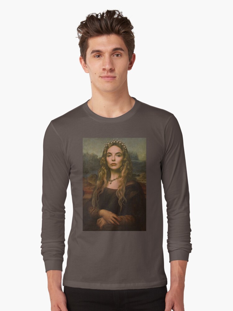 Thumbnail 1 von 5, Langarmshirt, Jodie Comer Mona Lisa designt und verkauft von Aubaschronicles.