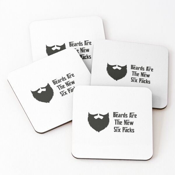 Item preview, Beards Are The New Six Packs. Funny slogan for Bald Men. Awsome present for him. designed and sold by AyoubKhai.