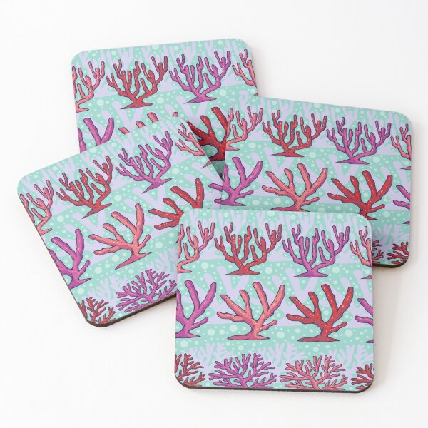 Item preview, Beautiful Coral Seamless Pattern designed and sold by ZaryaKiqo.