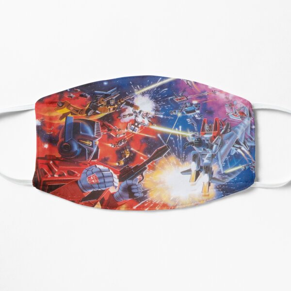 TRANSFORMERS G1 BOXART Flat Mask