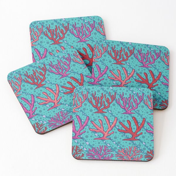 Item preview, Beautiful Coral Seamless Pattern designed and sold by ZaryaKiqo.
