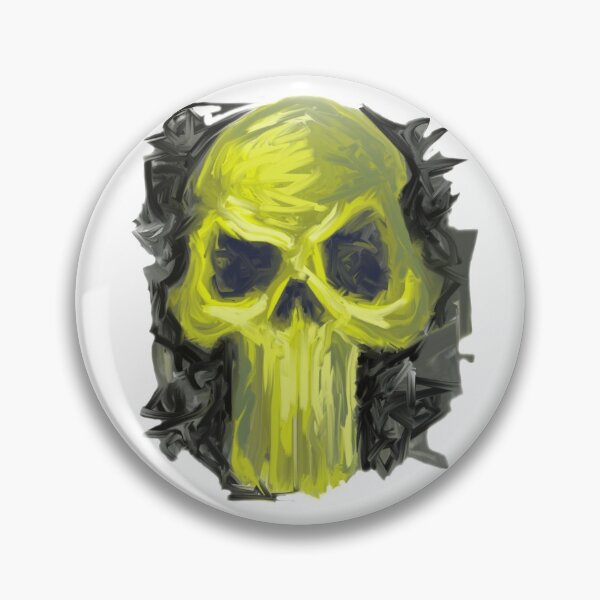 Item preview, illustration of colorful skull designed and sold by 4ortiv.