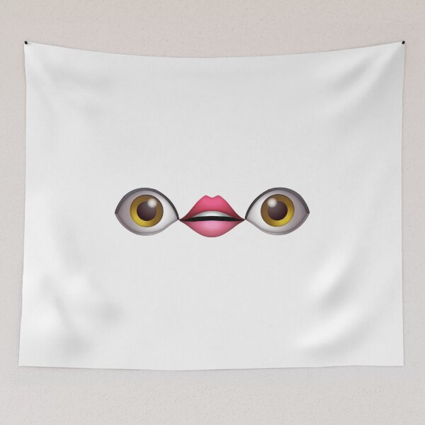 Item preview, Eyes and Mouth Emoji Tik Tok designed and sold by lolora.