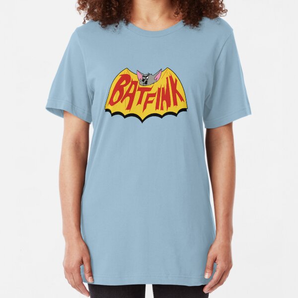 Batfink - "My wings are like a shield of steel!" Slim Fit T-Shirt