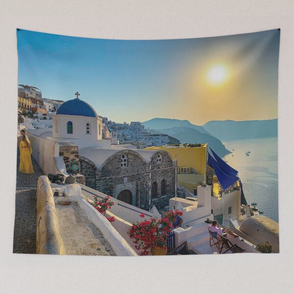 Item preview, Santorini Oia at Sunset designed and sold by ianaltman.