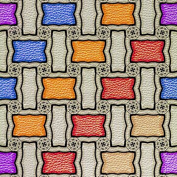Artwork thumbnail, Victorian Conblock in Colors by vkdezine