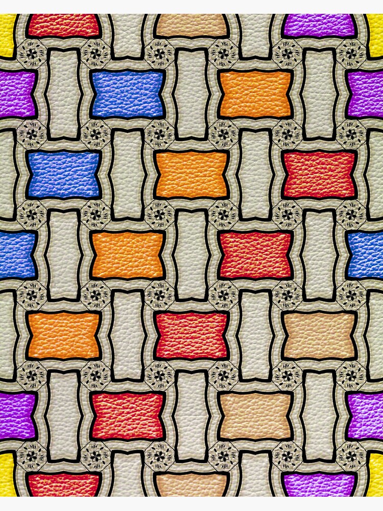 Thumbnail 3 of 3, Sticker, Victorian Conblock in Colors designed and sold by vkdezine.