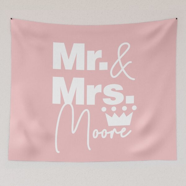 Item preview, We are Mr and Mrs Moore Lovely Family designed and sold by HelloFromAja.