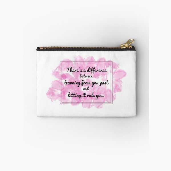 Item preview, Copy of (For light background) There's a difference between learning from your past and letting it rule you designed and sold by Romy1398.