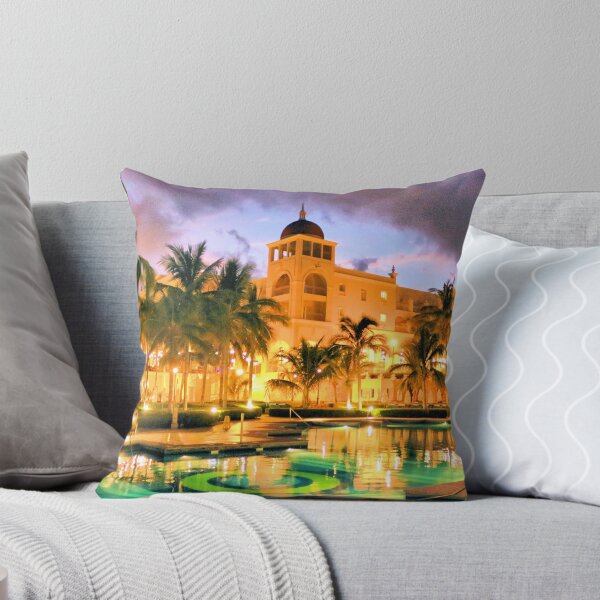 Item preview, Palace Hotel ablaze with light after dramatic sunset storm, Cabo San Lucas, Mexico designed and sold by Buz Reid.