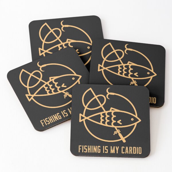 Item preview, Fishing is my cardio  designed and sold by joabaj.