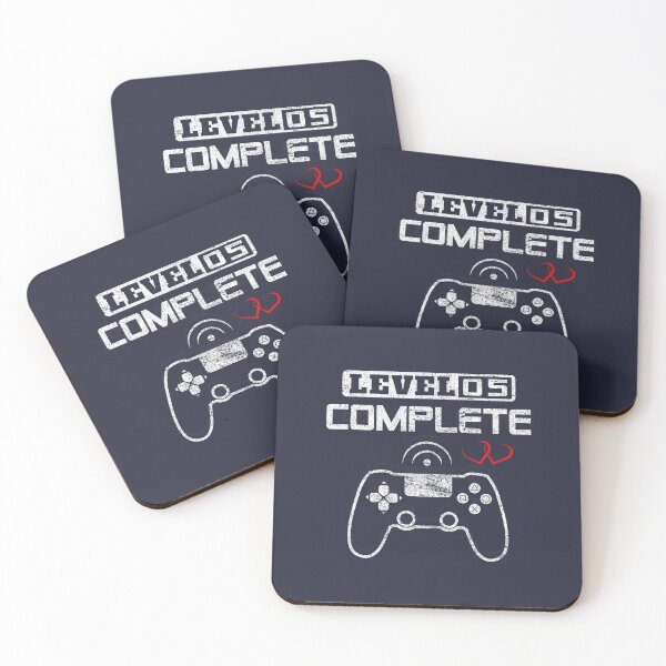 Item preview, Level 5 complete 5th Wedding Anniversary Gift Couple Video Gamer Gifts for Him & for Her designed and sold by BCNDesign.
