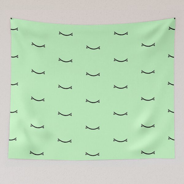 Item preview, Cute Vamp Smile (mint green) designed and sold by Mosef -e.