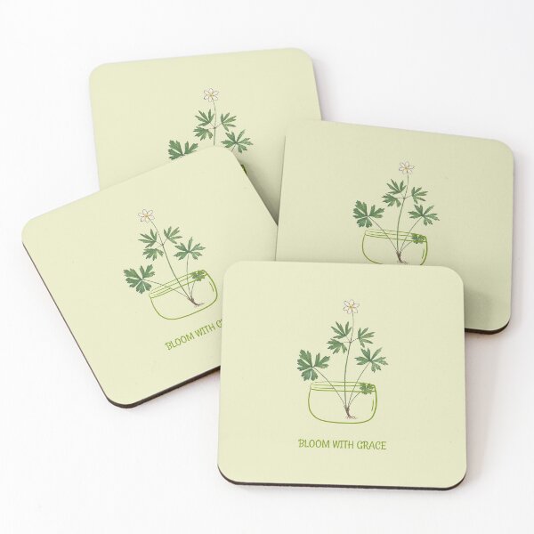 Item preview, florist gardener inspirational quote bloom with grace designed and sold by javes93.