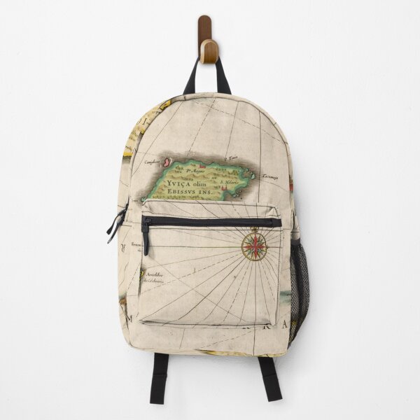 Item preview, Vintage Map of the Balearic Islands (1640) designed and sold by BravuraMedia.