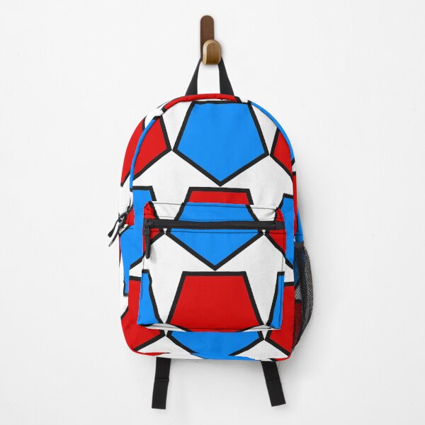 Item preview, Blue and Red Scales Pentagon Pattern designed and sold by KMStudio0612.
