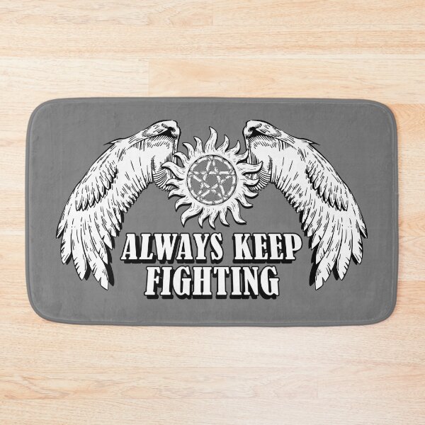 Item preview, Always Keep Fighting Mono Symbol designed and sold by Happy-Llama-Art.