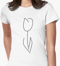 White Tulip Women's Fitted T-Shirt