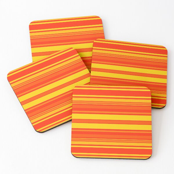 Item preview, Lit Fire Horizontal Balanced Stripes designed and sold by weirdAffect.