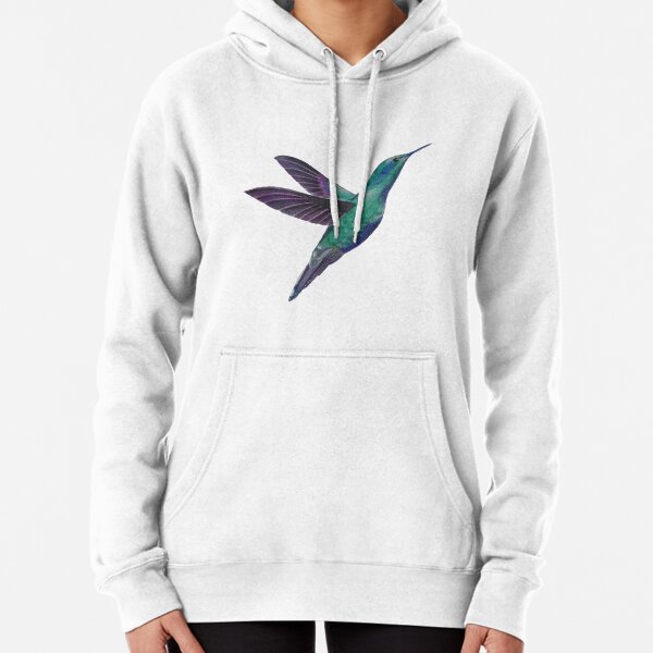 This hummingbird will accompany you in each new beginning. Pullover Hoodie