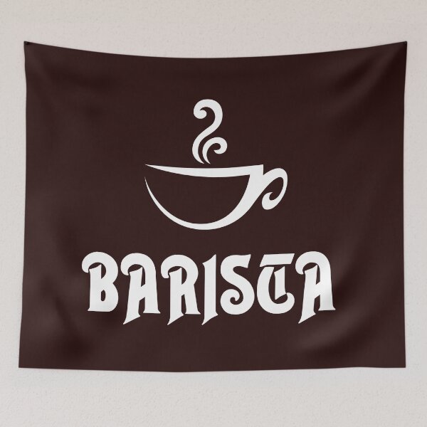 Item preview, Barista t-shirt designed and sold by coffeeapparel.