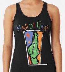 Mardi Gras Racerback Tank Top