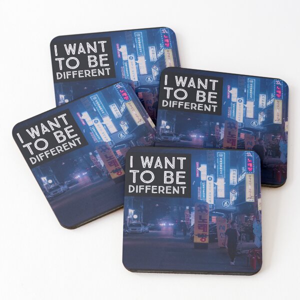 Item preview, I Want to be Different  designed and sold by ExploreTheBasic.