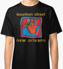 Mardi Gras Bourbon Street New Orleans Classic T-Shirt