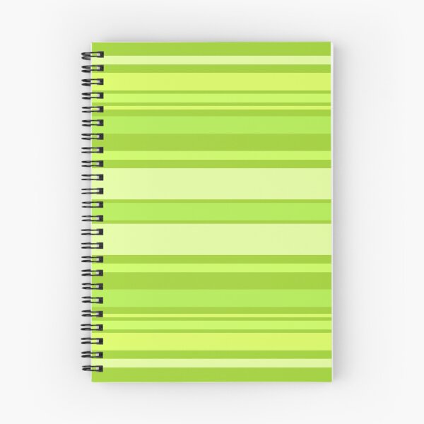 Item preview, Lime Green to be Seen Horizontal Balanced Stripes designed and sold by weirdAffect.