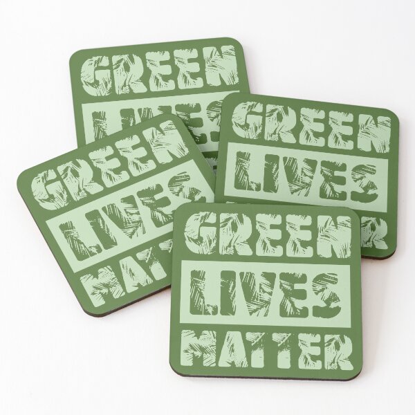 Item preview, Green Lives Matter designed and sold by CoolYule.