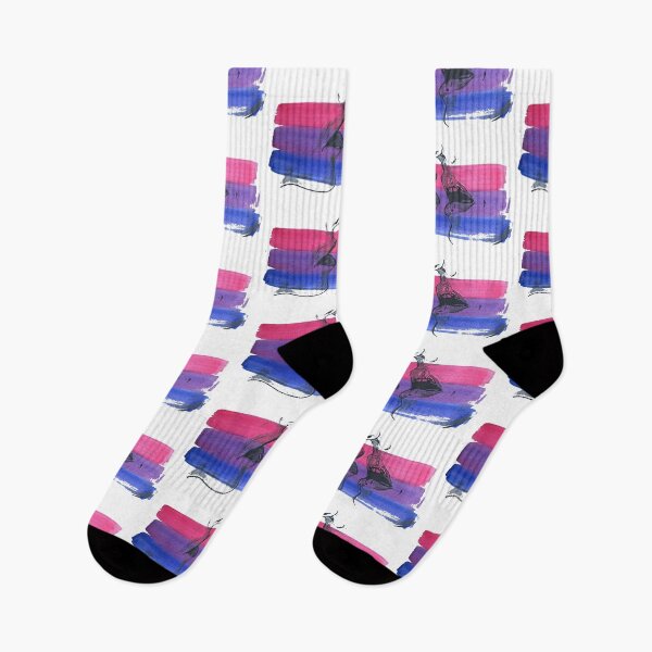 Item preview, Bisexual Pride Flag Art designed and sold by clotomoto.
