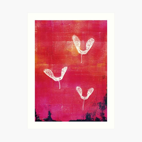 Three angels Art Print