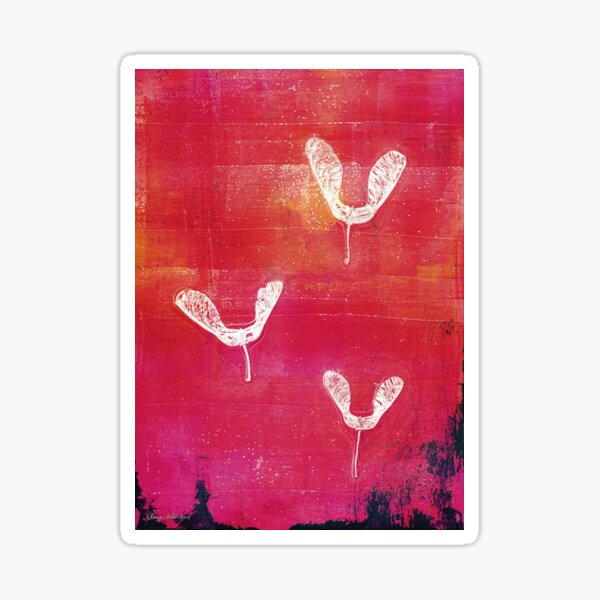 Three angels Sticker