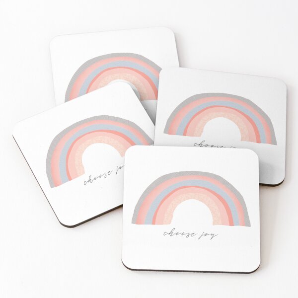 Item preview, Choose Joy - Rainbow & Brush Script Lettering designed and sold by CarlosAlberto.