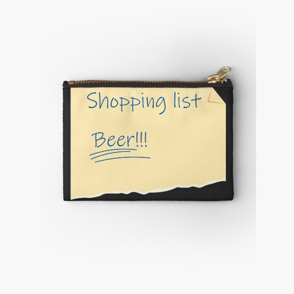 Item preview, Shopping list beer designed and sold by Gezwompl.