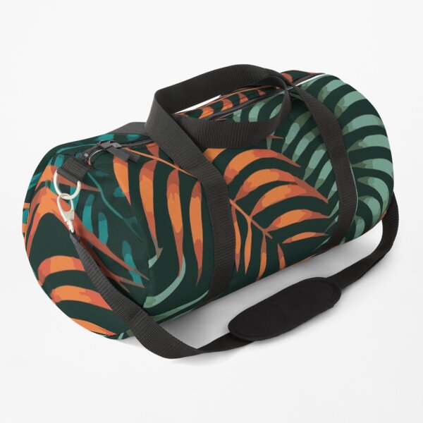 Floral seamless pattern with leaves tropical Duffle Bag