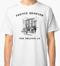Mardi Gras French Quarter New Orleans Classic T-Shirt