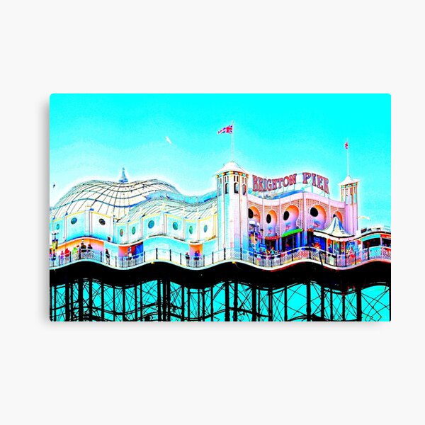 Brighton Canvas Prints Redbubble