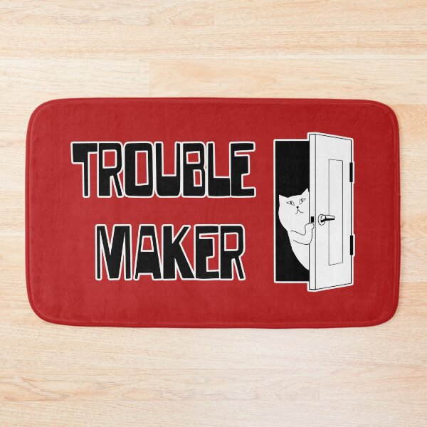 Item preview, Trouble maker cat black door designed and sold by Orloff.