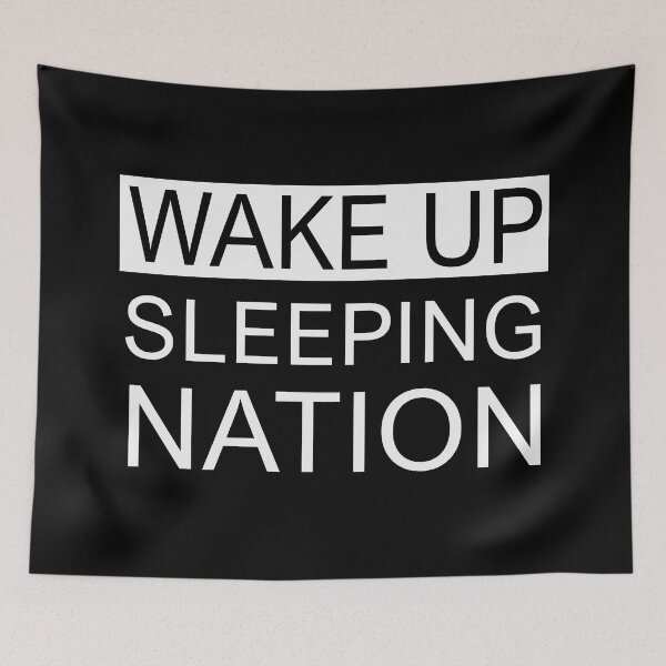 Item preview, Wake Up Sleeping Nation designed and sold by ArtOfRebellion.