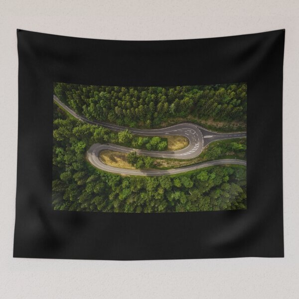Item preview, Curvy road through the Black Forest near Bad Wildbad designed and sold by maddinstgt.